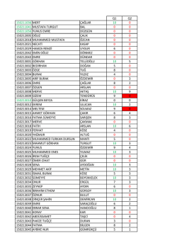 q1 q2 150211036 mert çağlar 10 0 150211041 mustafa turgut bal 0