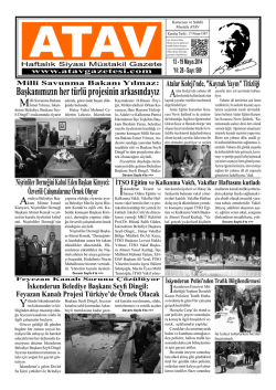 Başkanımızın her t&uuml;rl&uuml; projesinin arkasındayız