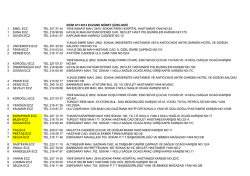 Ekim Ayı N&ouml;bet PDF