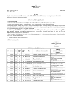 16/06/2014 1 İ-Hatip DHS 7 C MERKEZ 2 İ-Hatip