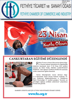 Sayı- 17 - Fethiye Ticaret ve Sanayi Odası
