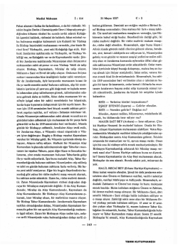 Meclisi Mcbusan t : 114 21 Mayıs 1327 C : 2 Fakat alamet