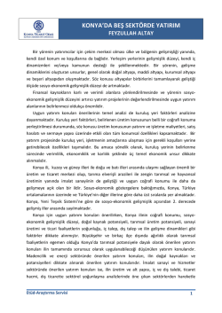 ETÜD ARAŞTIRMA SERVİSİ