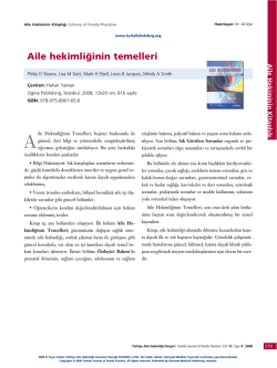 PDF - Aile hekimliğinin temelleri