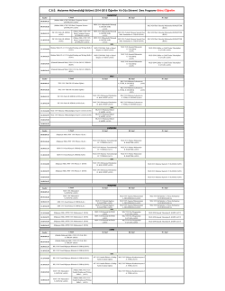 C.B.Ü. Malzeme Mühendisliği Bölümü 2014