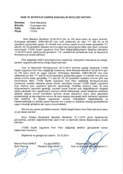 G&uuml;ndemin 62.Maddesi - Antalya Belediyesi