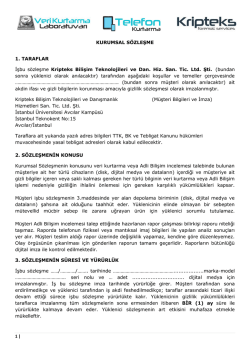 Gizlilik Politikası