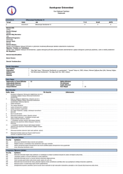 Dumlupınar &Uuml;niversitesi