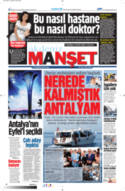 &Ccedil;atı aday tepkisi