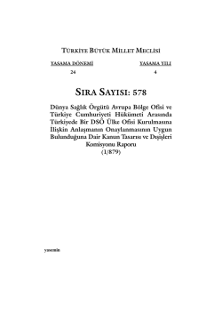 578 - T&uuml;rkiye B&uuml;y&uuml;k Millet Meclisi