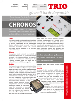 E-Broş&uuml;r indirin - Trio Electronics Ltd