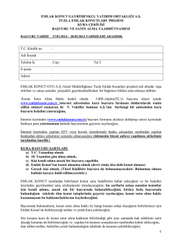 Kuraya başvuru formu i&ccedil;in tıklayın