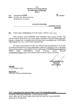 Pro-Bay Yapi Dek. Oto, Glda In~, ith.ihr,San.ve Tic.Ltd,~ti.