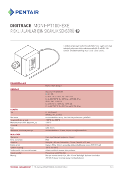 MONI-PT100-EXE - Pentair Thermal Controls