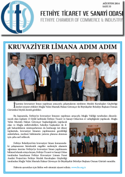 Sayı- 33 - Fethiye Ticaret ve Sanayi Odası
