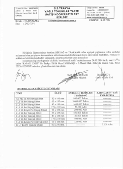 EDİRNE SATIŞ KOPPĞR&Auml;TIFLERI rana-234 225 30