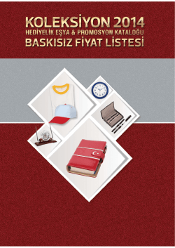 2014 fiyat listesi -dolardan dolayı artan fıyatlar.indd