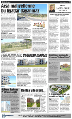 Arsa maliyetlerine bu fiyatlar dayanmaz Arsa