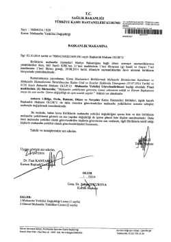 A&ccedil; - T&uuml;rkiye Kamu Hastaneleri Kurumu