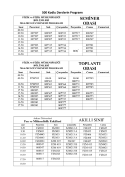 500 Kodlu Derslerin Programi_2014_2015