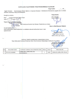 2014 yılı Cerrahi Aspirat&ouml;r Cihazı