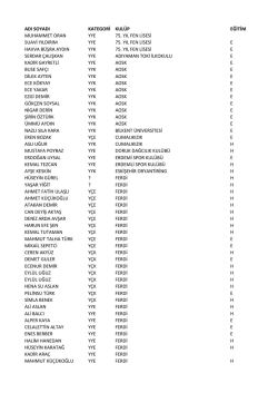 tof yeni başlayan kayıt