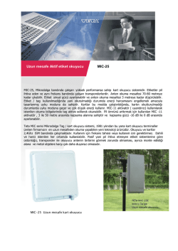 PDF İndir - Teta Elektronik A.Ş.