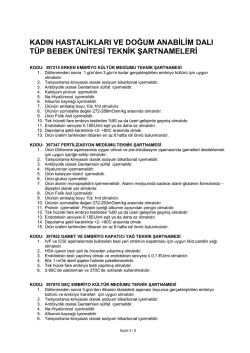 kadın hastalıkları ve doğum anabilim dalı t&uuml;p bebek &uuml;nitesi teknik