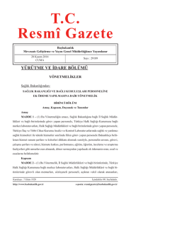 TIBBİ CİHAZ SATIN ALINACAKTIR