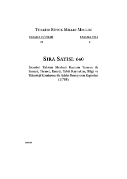 640 - T&uuml;rkiye B&uuml;y&uuml;k Millet Meclisi