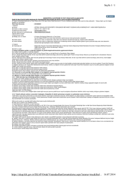 Sayfa 1 / 1 16.07.2014 https://ekap.kik.gov.tr/EKAP/Ortak