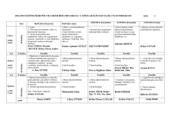 5. Sınıf Uyum Programı