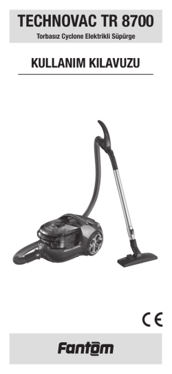 Technovac TR 8700 Kull.klv