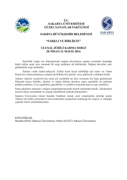 tc sakarya &uuml;niversitesi g&uuml;zel sanatlar fak&uuml;ltesi