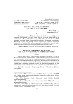 16, Sayı: 2, Yıl: 2014, Sayfa: 325-347 ISSN: 1302-328