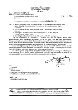 l1 5 rıJ 2014 - mersin - mezitli il&ccedil;e mill&icirc; eğitim m&uuml;d&uuml;rl&uuml;ğ&uuml;