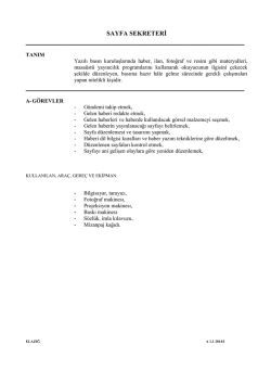 ELEKTRİK TEKNİKERİ