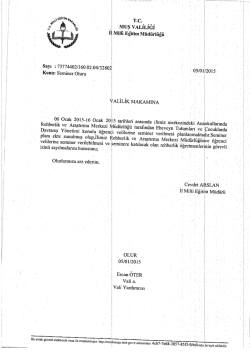 Duyuru İçin Tıklayınız