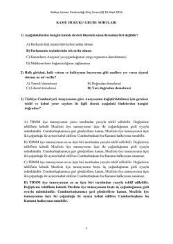 Kamu Hukuku - &Ouml;zel Hukuk - Maliye Bakanlığı