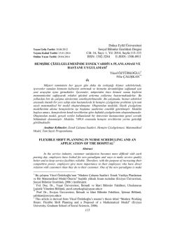 16, Sayı: 1, Yıl: 2014, Sayfa:115-133 ISSN: 1302-3284