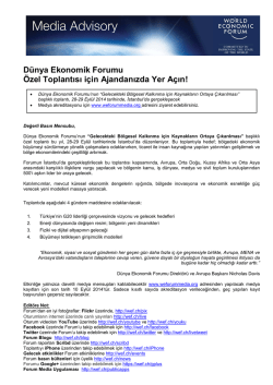 PRESS RELEASE - weforum.org