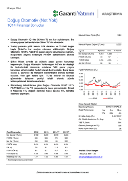 Doğuş Otomotiv (Not Yok)