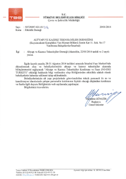 T.C. - Kazısız Teknolojiler Türkiye Zirvesi