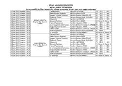 adnan menderes &uuml;niversitesi nazilli meslek y&uuml;ksekokulu 2014