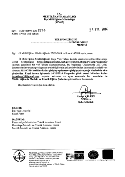 25 EYL 2014 - mersin - mezitli il&ccedil;e mill&icirc; eğitim m&uuml;d&uuml;rl&uuml;ğ&uuml;