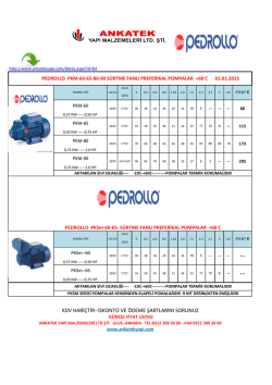 PEDROLLO PKM 60,65,80,90 POMPA