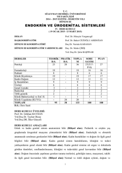 D&ouml;rd&uuml;nc&uuml; Kurul - S&uuml;leyman Demirel &Uuml;niversitesi