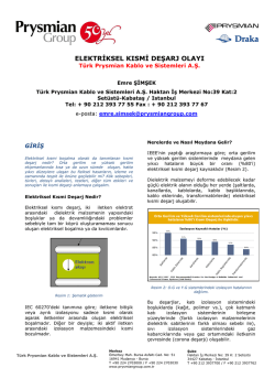 elektriksel kısmi deşarj olayı