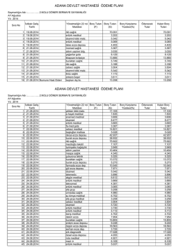 adana devlet hastanesi &ouml;deme planı adana devlet hastanesi &ouml;deme
