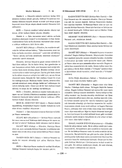 Meclisi Mebusan İ : 16 10 K&acirc;nunusani 1330 (1914) C : 1 Madde 3